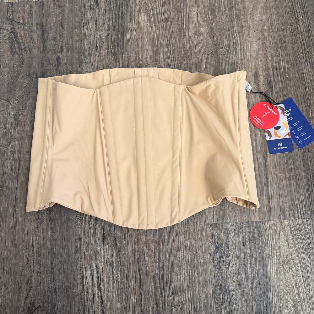NEW Honeylove Waist Hero Cincher Shapewear Nude Size 2X - Picture 3 of 10